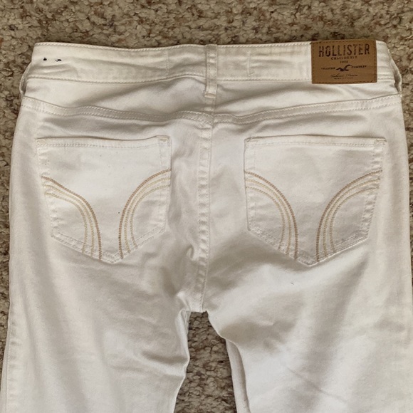 White hollister pants skinny size 26/3R - Picture 3 of 4